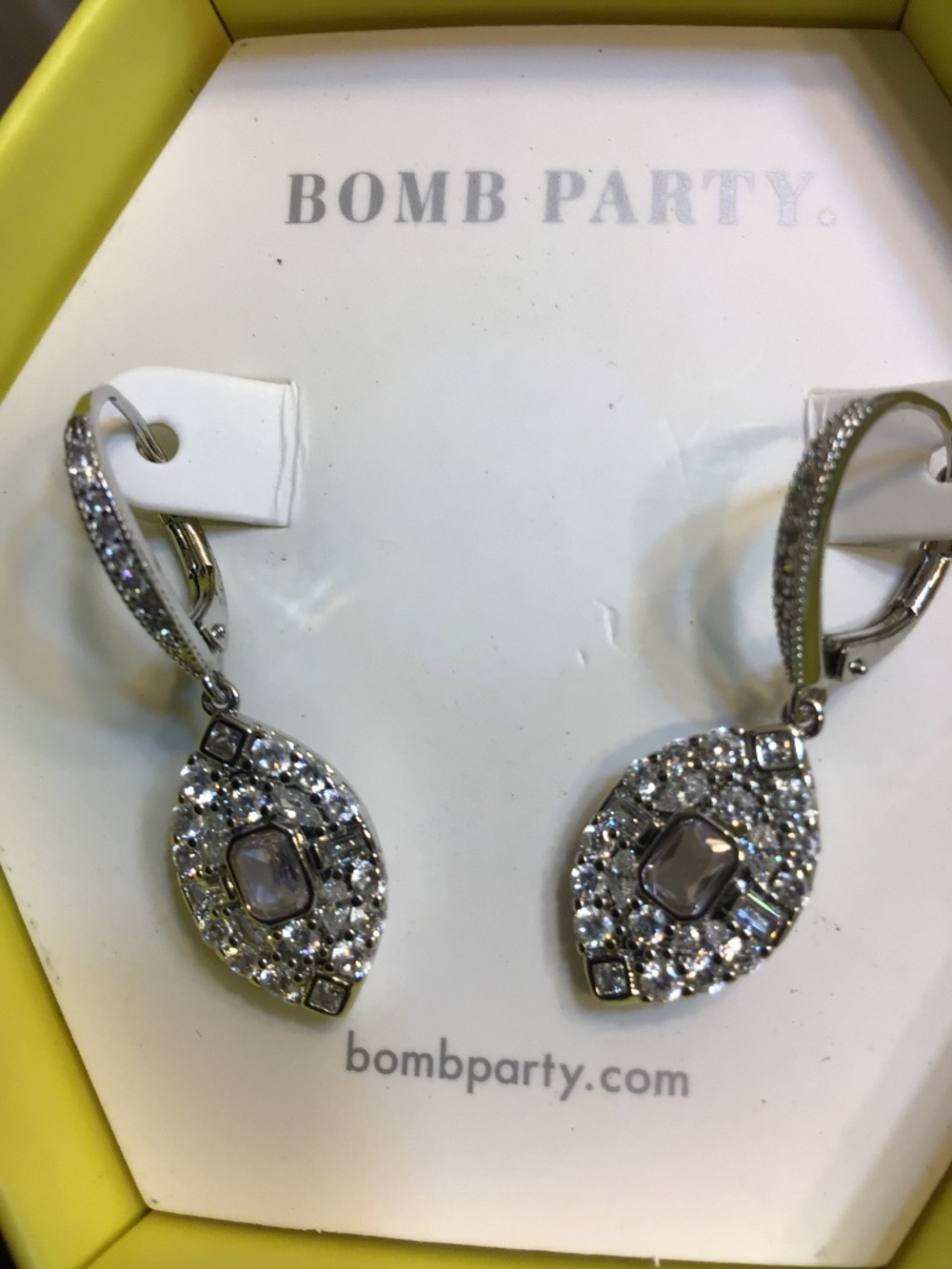 Bomb Party "Lost in Love" Dangle Earrings, model RBP3457